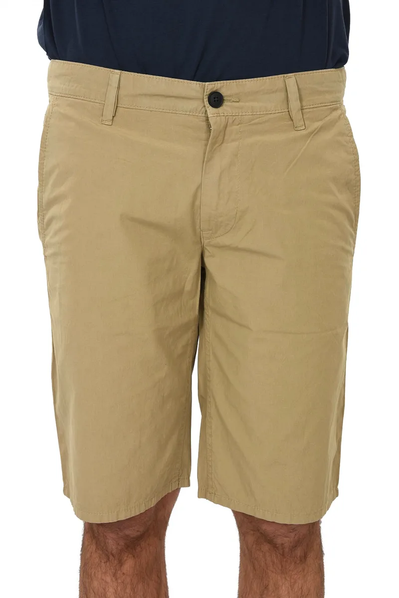 BOSS CASUAL ΒΕΡΜΟΥΔΑ CHINO SCHINO-REGULAR SHORT ΜΠΕΖ