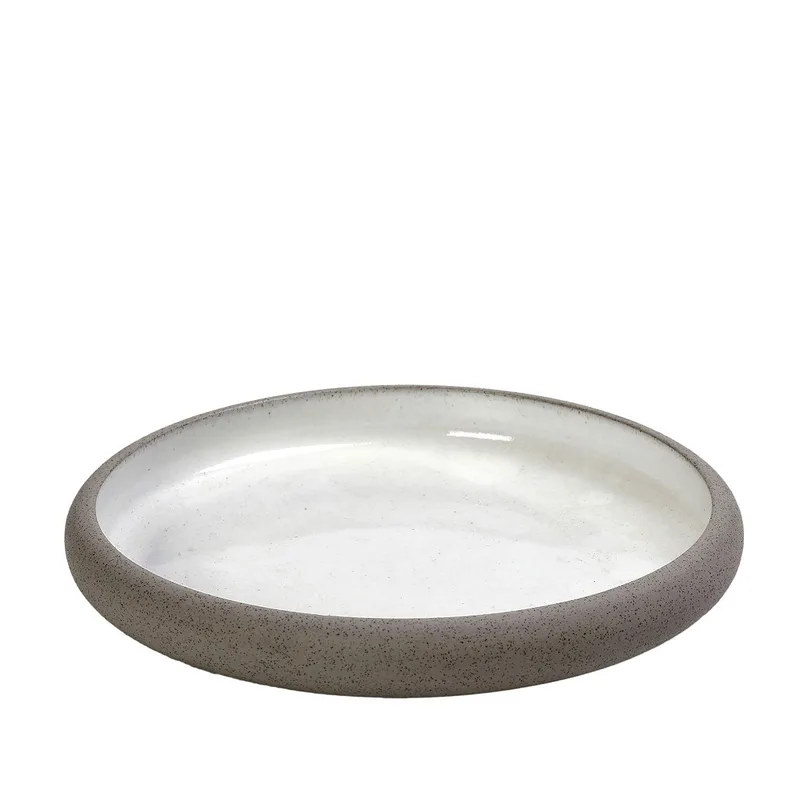 Πιάτο Ρηχό Φαγητού Stoneware Sandy White ESPIEL 24,1x4εκ. GMT417K1 (Χρώμα: Λευκό, Υλικό: Stoneware, Μέγεθος: Μεμονωμένο) - ESPIEL - GMT417K1