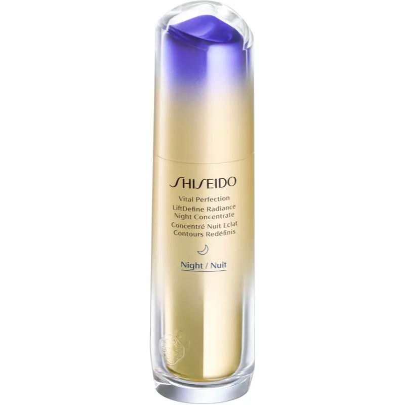 Shiseido Vital Perfection LiftDefine Radiance Night Concentrate ορός νύχτας με λιφτινγκ αποτελέσματα 40 ml