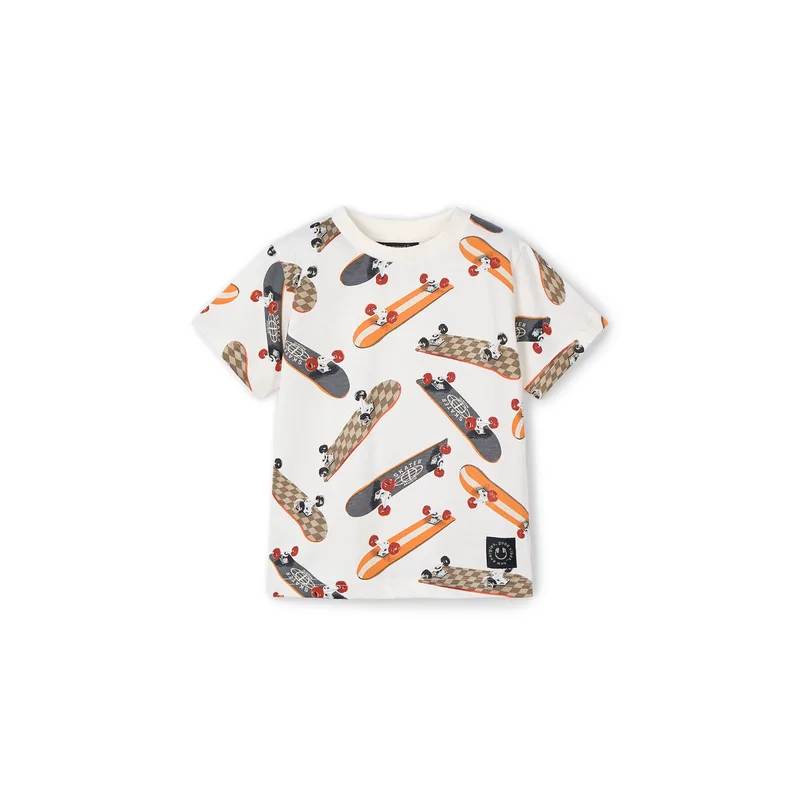 Mayoral T-Shirt 3038 Εκρού Regular Fit