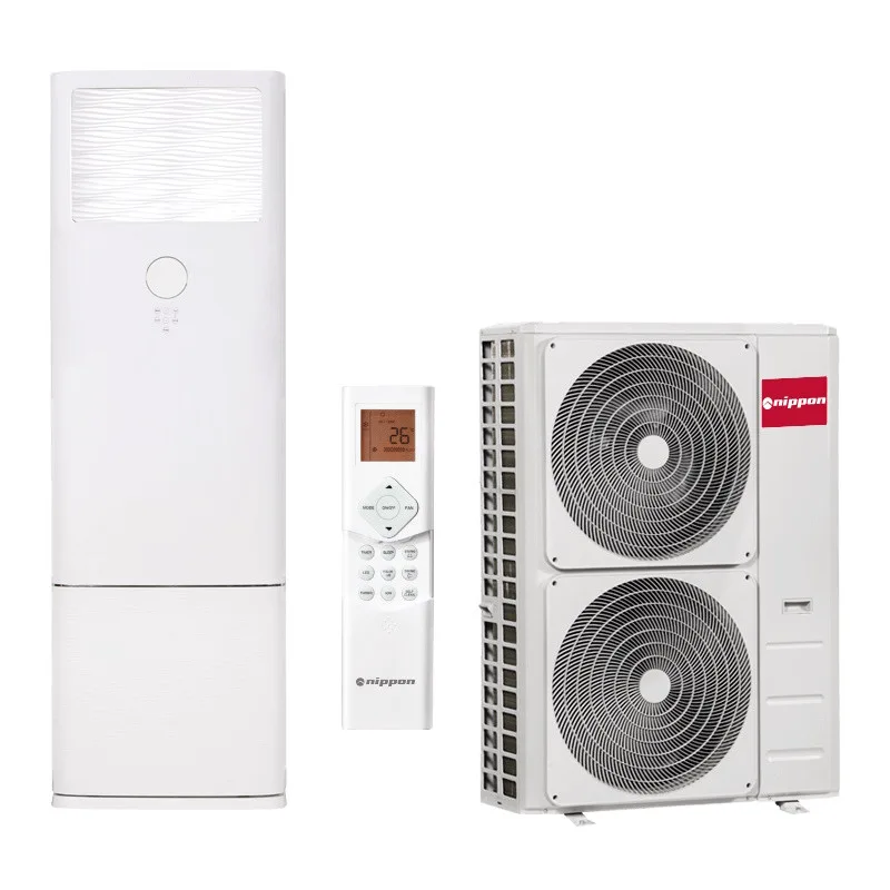 Κλιματιστικό στήλης Nippon NFGD-48HRFN8-Q/NOE30U-48HFN8-R, 48000 BTU, 100 m2, A++/A+, R-32, Λευκό