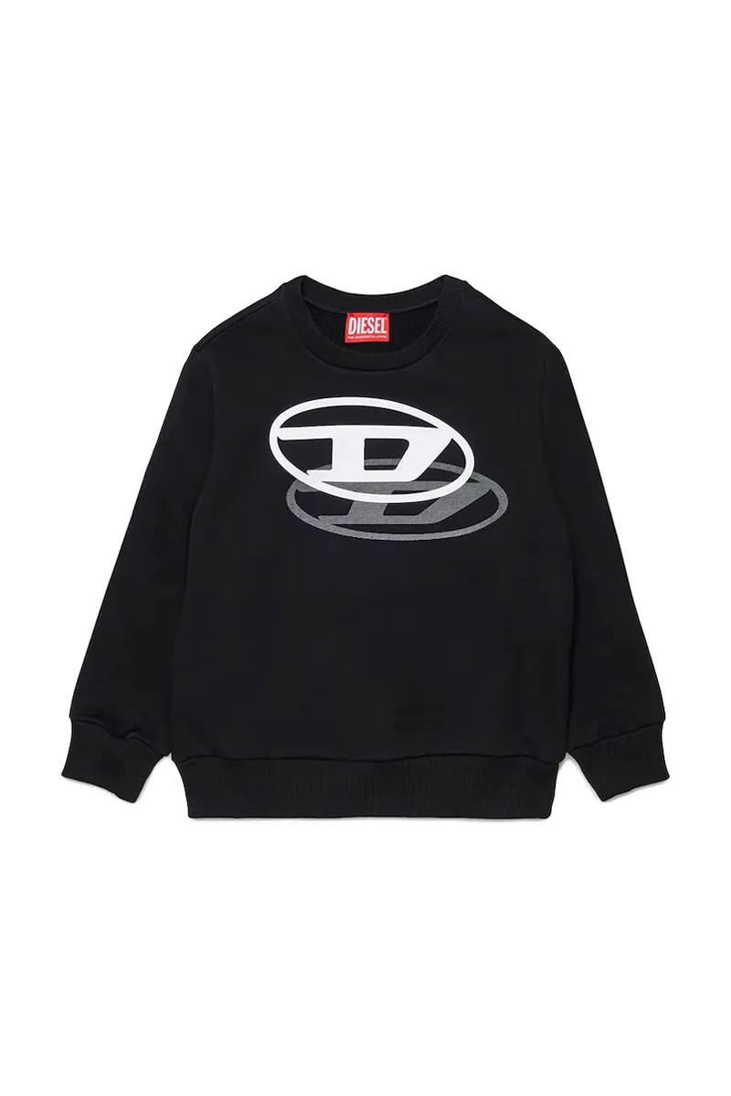 Βαμβακερή παιδική μπλούζα Diesel SVALE OVER SWEAT-SHIRT