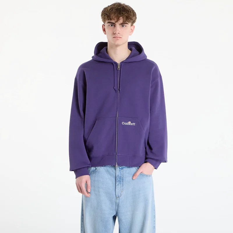 Φούτερ Carhartt WIP Hooded WIP Label Sweat Jacket UNISEX Calla M