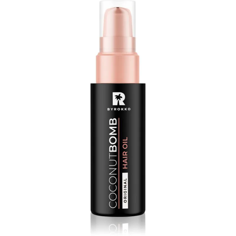 BYROKKO Coconut Bomb ενυδατικό λάδι για τα μαλλιά 50 ml