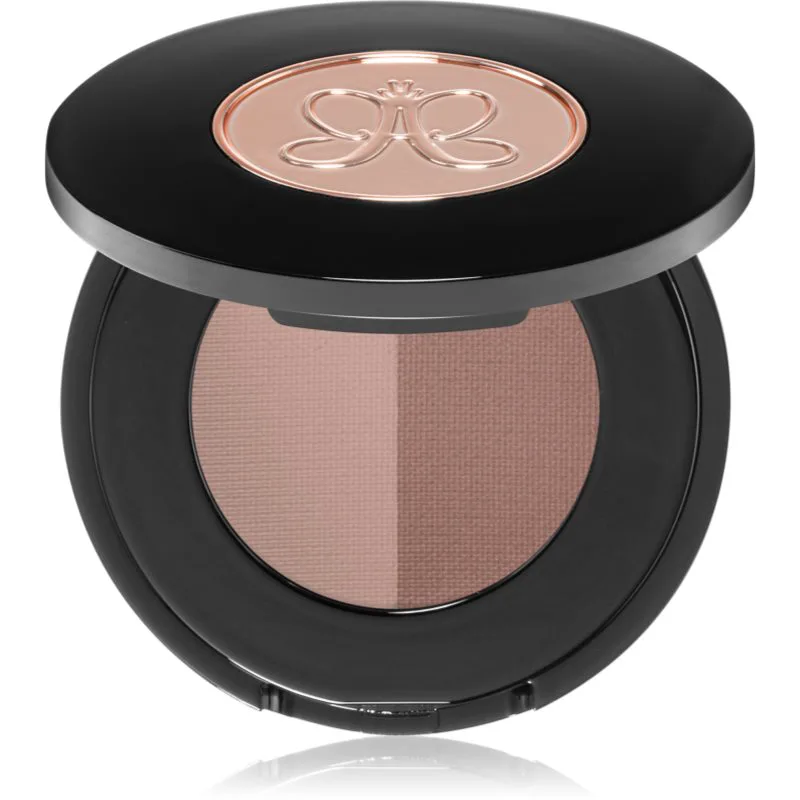 Anastasia Beverly Hills Brow Powder Duo πούδρα Για τα φρύδια απόχρωση Medium Brown 2x0,8 γρ