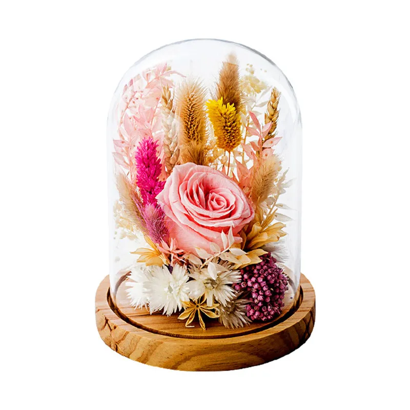Dry Flowers Ροζ Premium 12x20cm