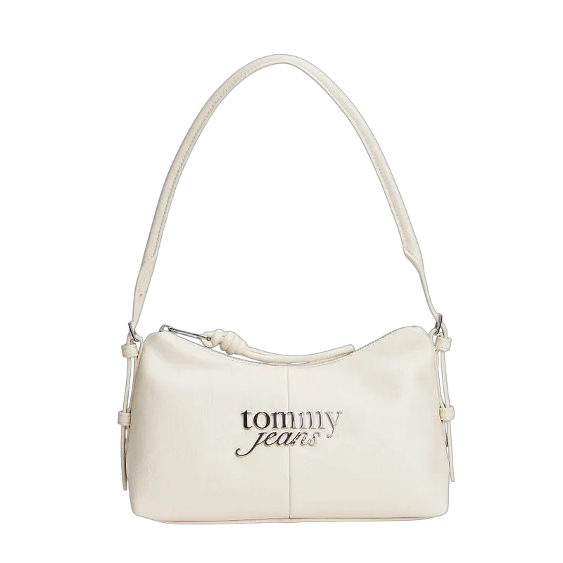 Γυναικεία Τσάντα Ώμου Εκρού Tommy Jeans AW0AW18468-ACG