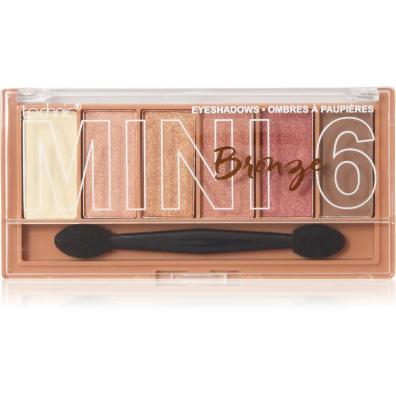 Technic Cosmetics Eyeshadow Minis παλέτα με σκιές ματιών απόχρωση Mini Bronze 7.2 γρ