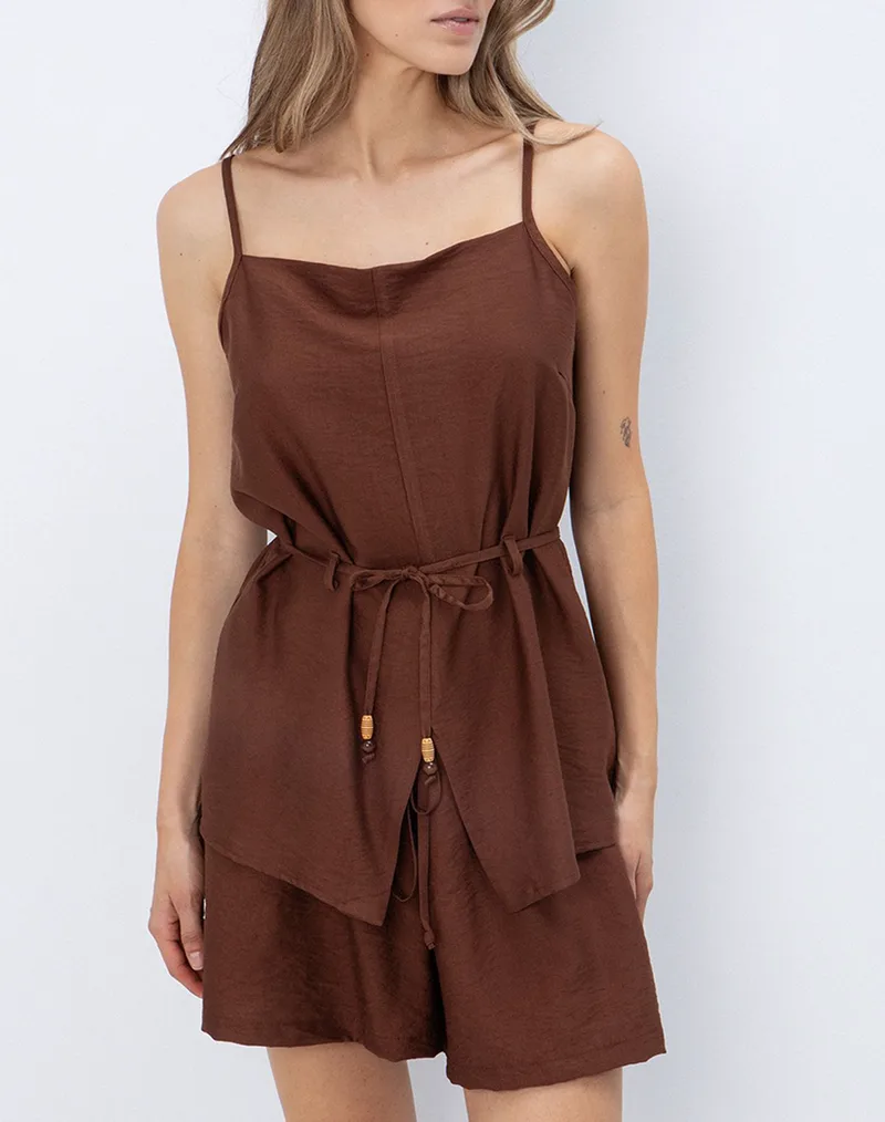 TOI-MOI ΜΠΛΟΥΖΑ 30-5826-126-BROWN Brown