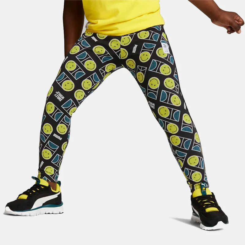 PUMA x Smileyworld Παιδικό Μακρύ Κολάν (9000117774_22489)