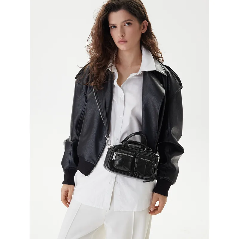 Τσάντα KARL LAGERFELD B1W30090 Μαύρο