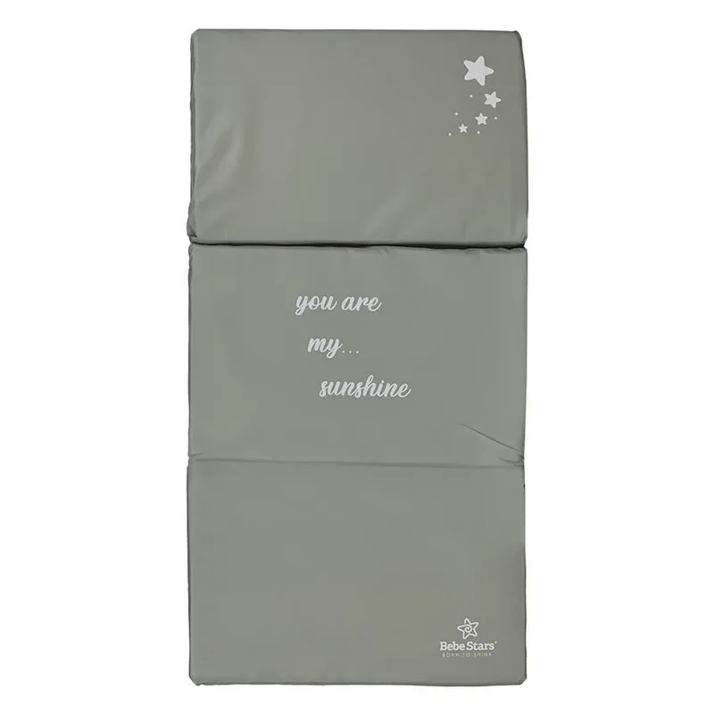 Στρώμα Για Παρκοκρέβατο (60x120) Bebe Stars Grey 750-184