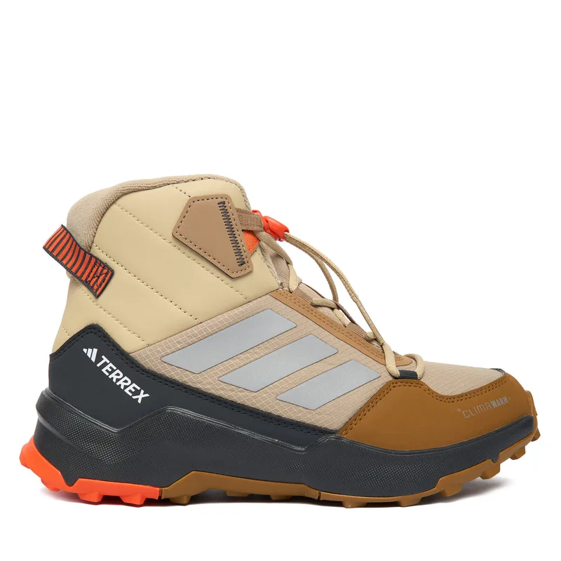 Παπούτσια πεζοπορίας adidas Terrex Ax4r Mid CLIMAWARM+ Hiking JS2922 Καφέ