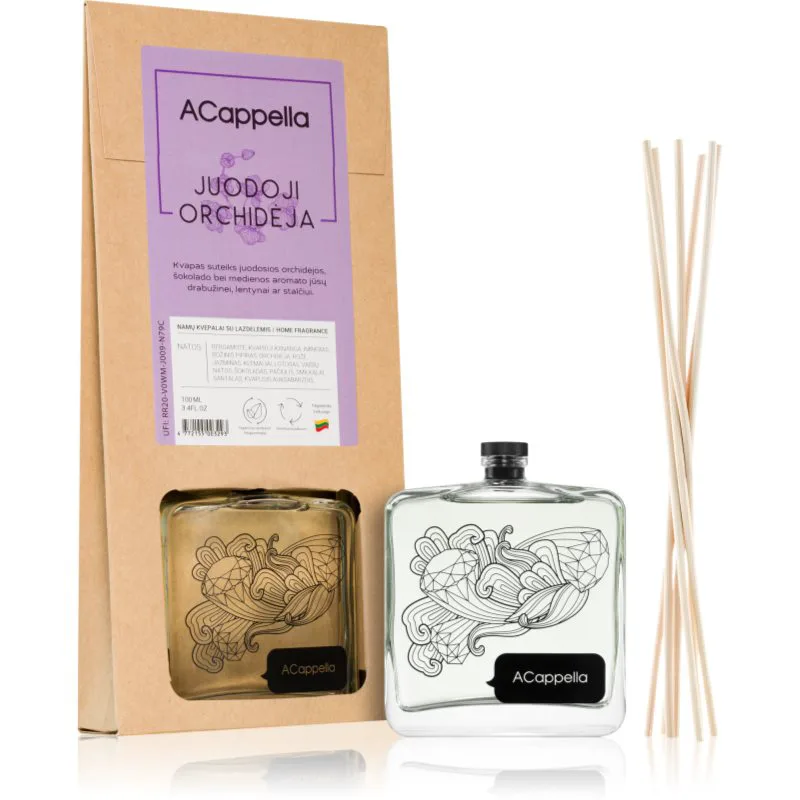 ACappella Black Orchid αρωματικός διαχύτης επαναπλήρωσης 100 ml
