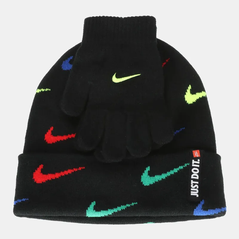 Nike Swoosh Repeat Unisex Σετ Σκούφος - Γάντια (9000245366_82684)