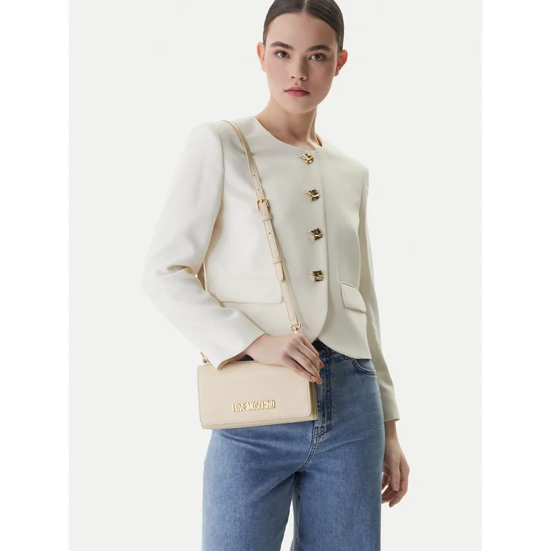 Τσάντα LOVE MOSCHINO JC4170PP1OLX0110 Εκρού