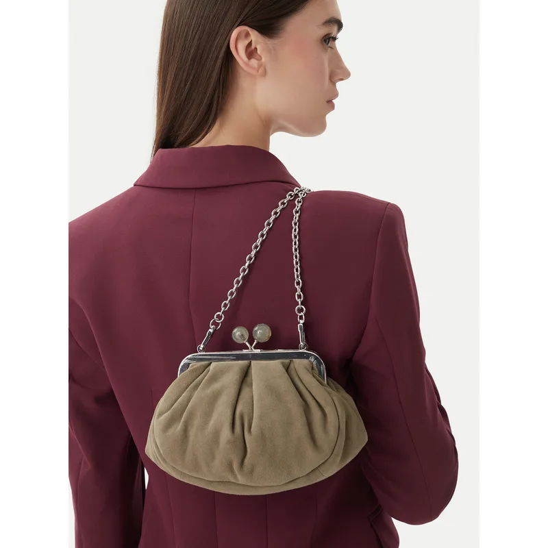 Τσάντα Weekend Max Mara 2615511014650 Χακί