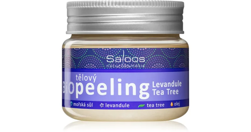 Saloos Bio Peeling Lavender & Tea Tree body scrub 140 ml