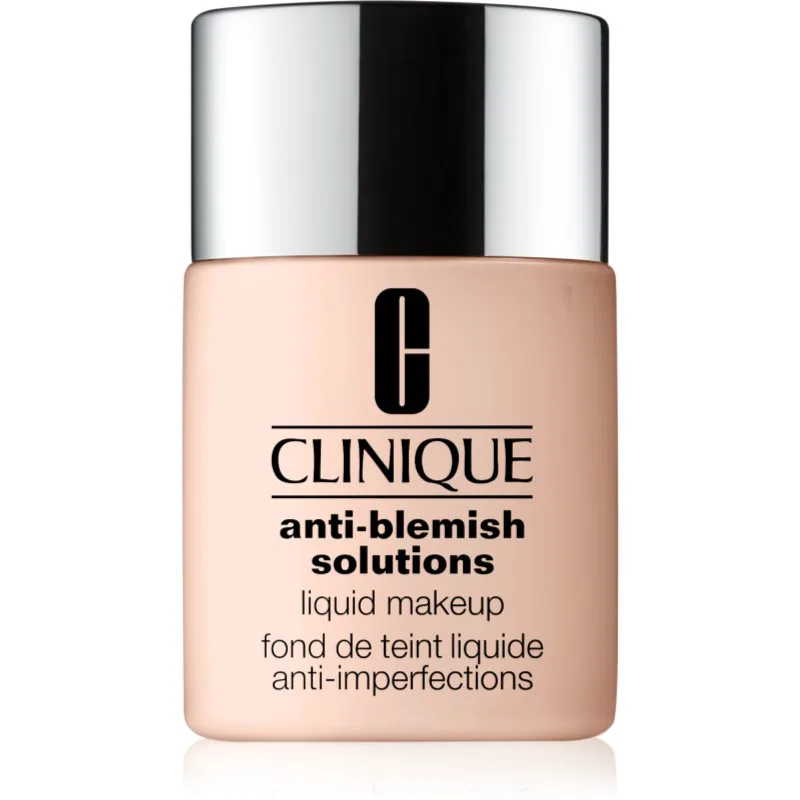 Clinique Anti-Blemish Solutions™ Liquid Makeup Make-Up κάλυψης για λιπαρή επιδερμίδα με τάση για ακμή απόχρωση WN 76 Toasted Wheat 30 ml