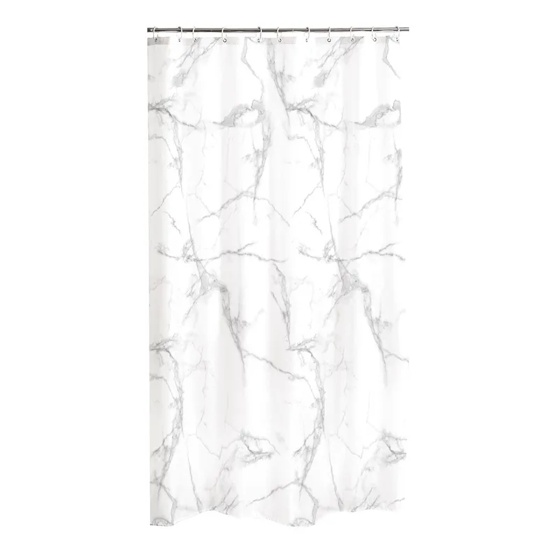 Κουρτίνα Μπάνιου (180x200) Με Κρίκους L-C Marble 6RD193