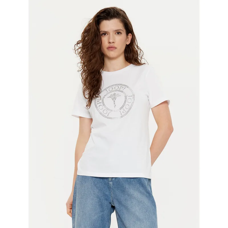 JOOP! T-Shirt 58 10018228 30042942 Λευκό Slim Fit