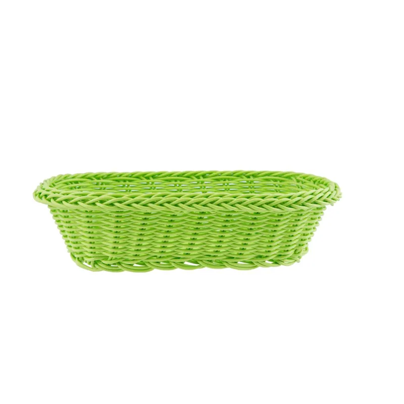 Ψωμιέρα Polyrattan Λαχανί Art Et Lumiere 24x17x7εκ. 08484 (Χρώμα: Λαχανί ) - Art Et Lumiere - lumiere_08484