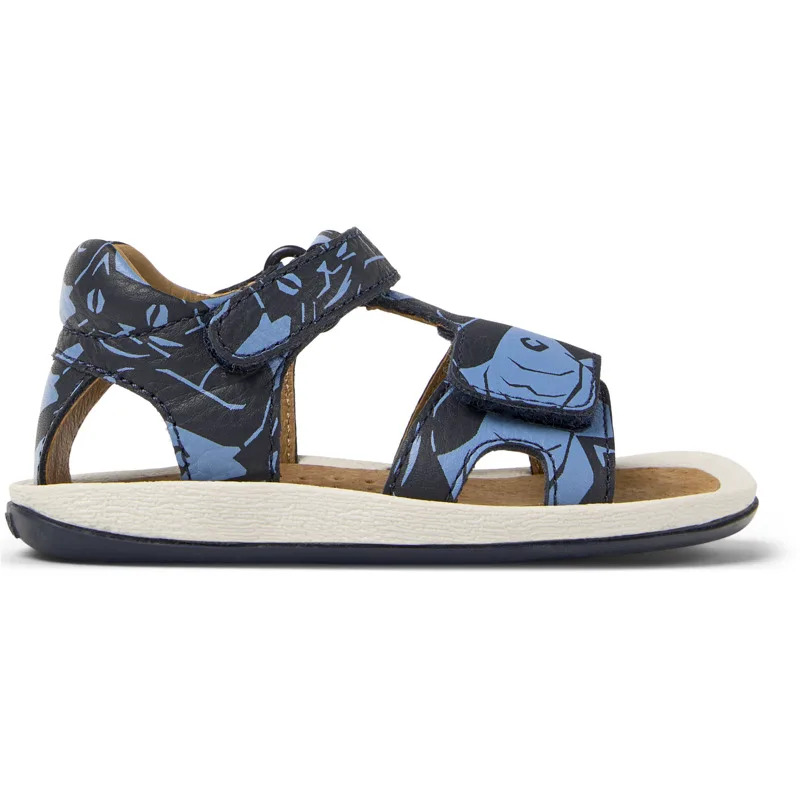 CAMPER Twins - Πέδιλα Για Firstwalkers - Μπλε, Μέγεθος 21, Smooth leather