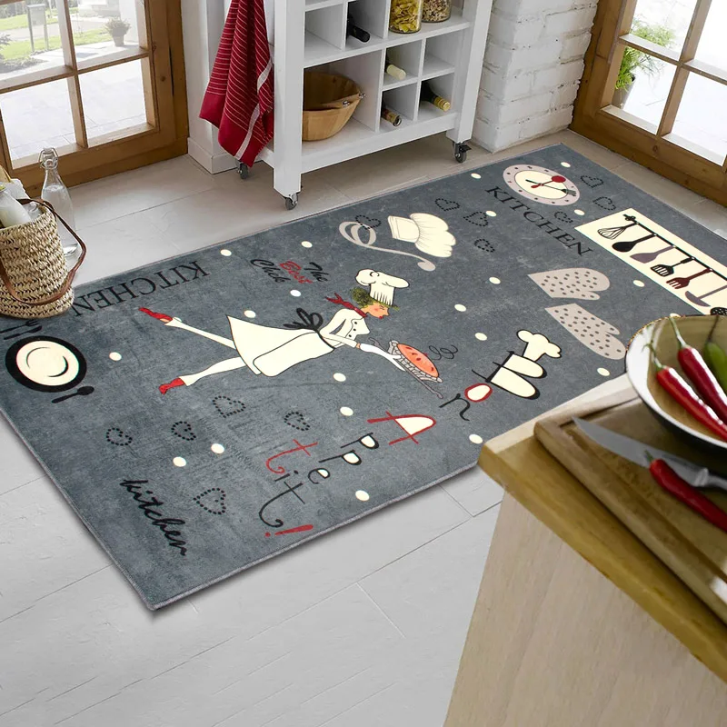 Χαλί Διάδρομος 67x150 Dimcol Bon Appetit 257 Grey 67x150