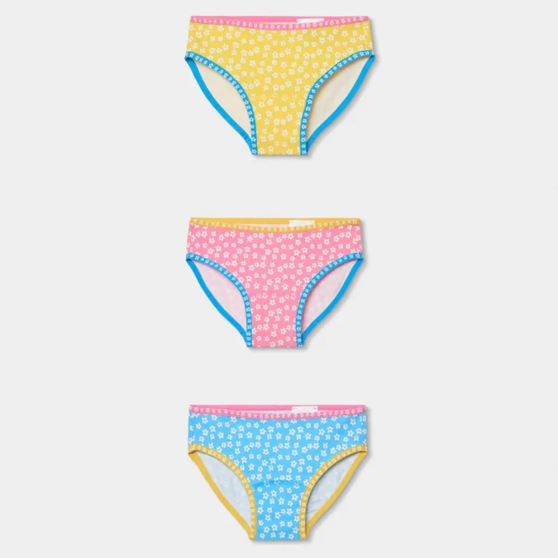 Εσώρουχα βρακάκια 3 pack κορίτσι Boboli-483061-9770-Multicolor
