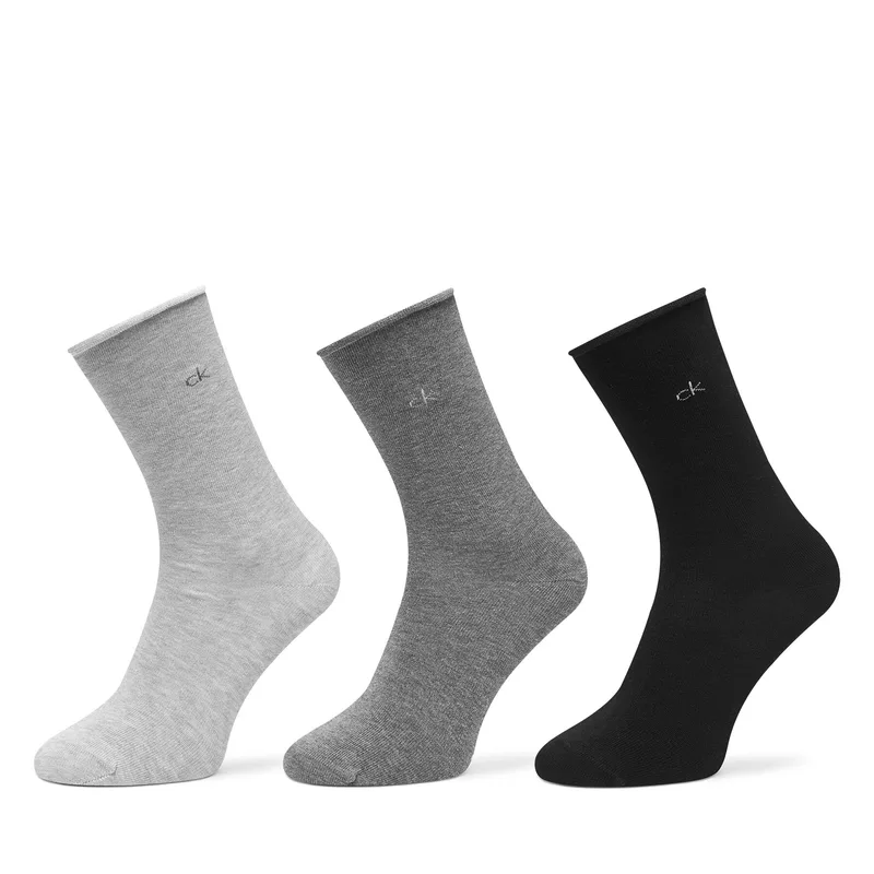 Κάλτσες μακριές Calvin Klein 701234368 Γκρι