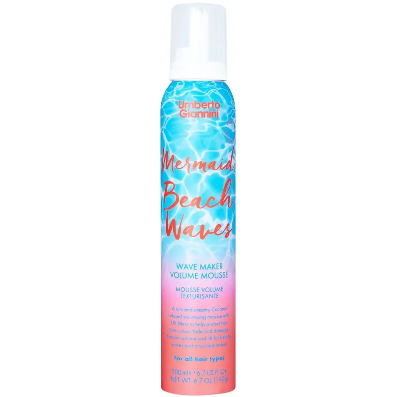 Umberto Giannini Mermaid Beach Waves Wave Maker Volume Mousse (200ml)