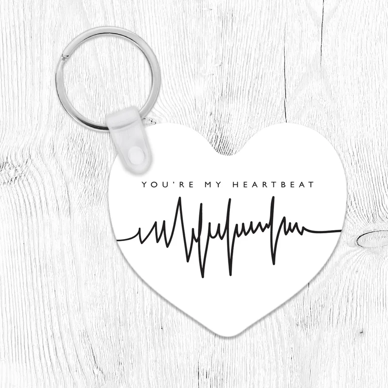 You are my Heartbeat - Μπρελόκ - Τετράγωνο