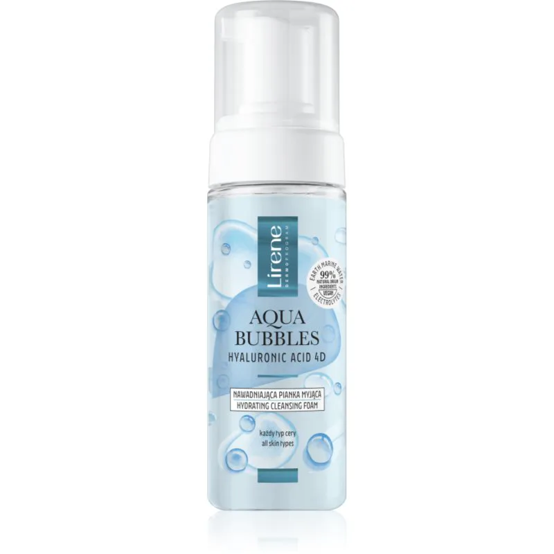 Lirene Aqua Bubbles ενυδατικός καθαριστικός αφρός 150 ml