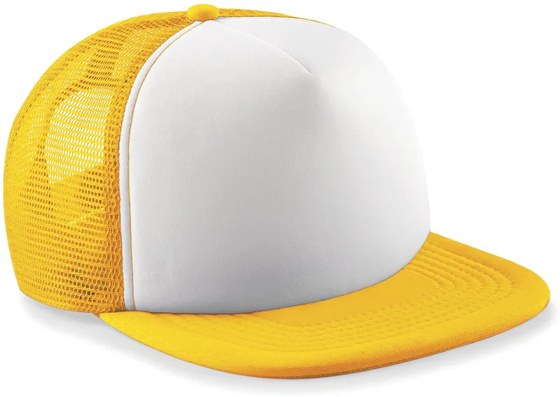 Καπέλο Vintage Snapback Trucker B645 Beechfield Sunflower/White