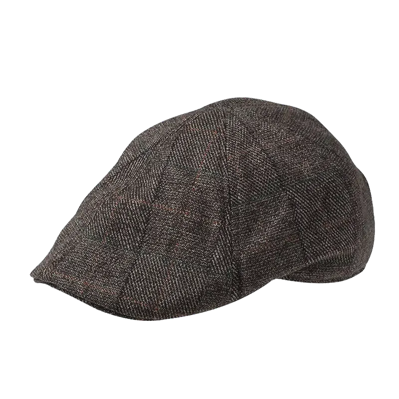 Check Duckbill Τραγιάσκα | Karfil Hats Brown