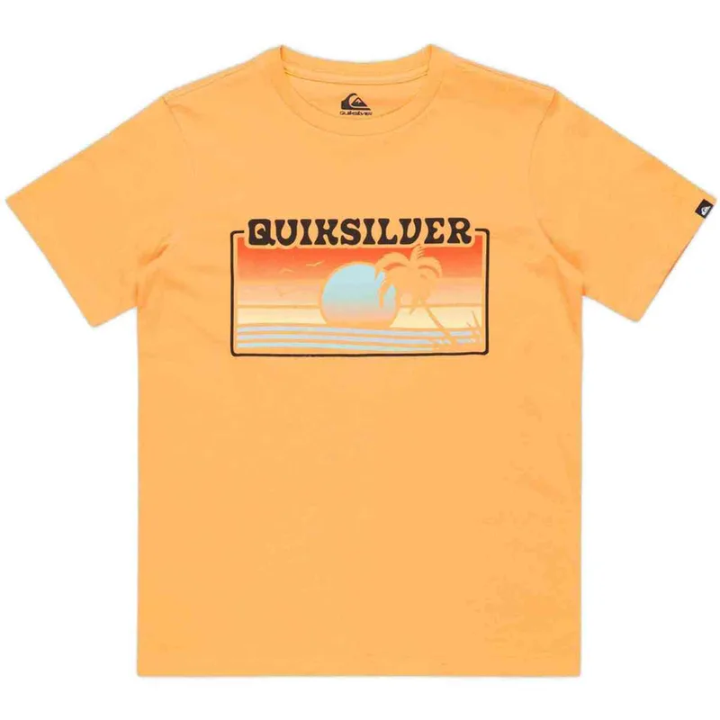 T-shirt με κοντά μανίκια Quiksilver EQBZT04845-NGR0