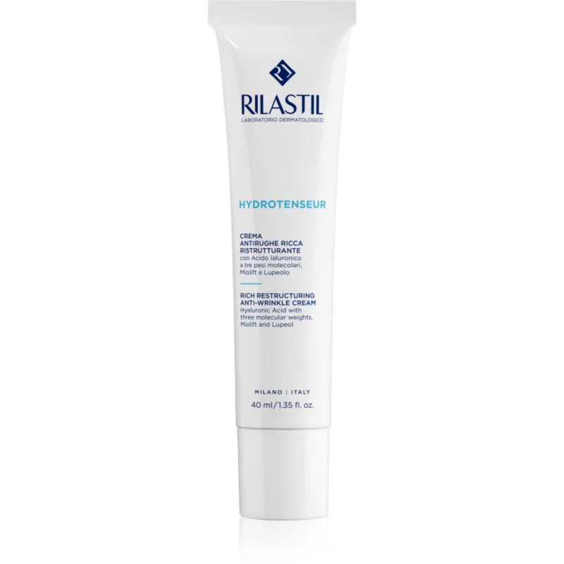 Rilastil Hydrotenseur Rich κρέμα προσώπου κατά των ρυτίδων για πολύ ξηρή επιδερμίδα 40 ml