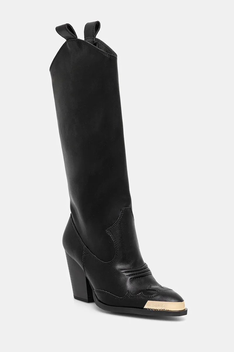 Versace Jeans Couture Δερμάτινες μπότες Versace Jeans Couture