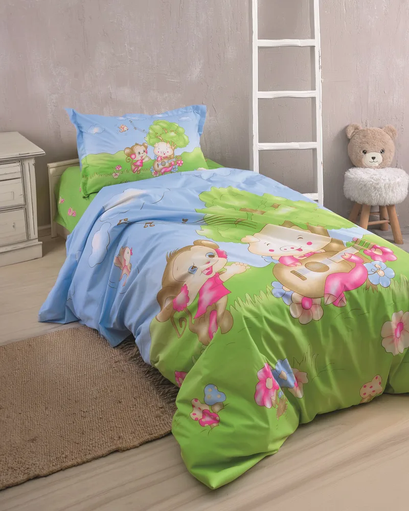 Σετ σεντόνια μονά (160Χ260) CHICABOO, RYTHMOS HOME