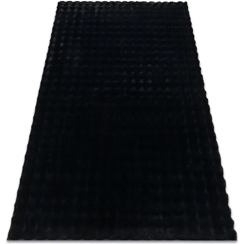 Χαλιά Rugsx Μοκέτα BUBBLE μαύρος 25 IMITATION OF R 140x190 cm