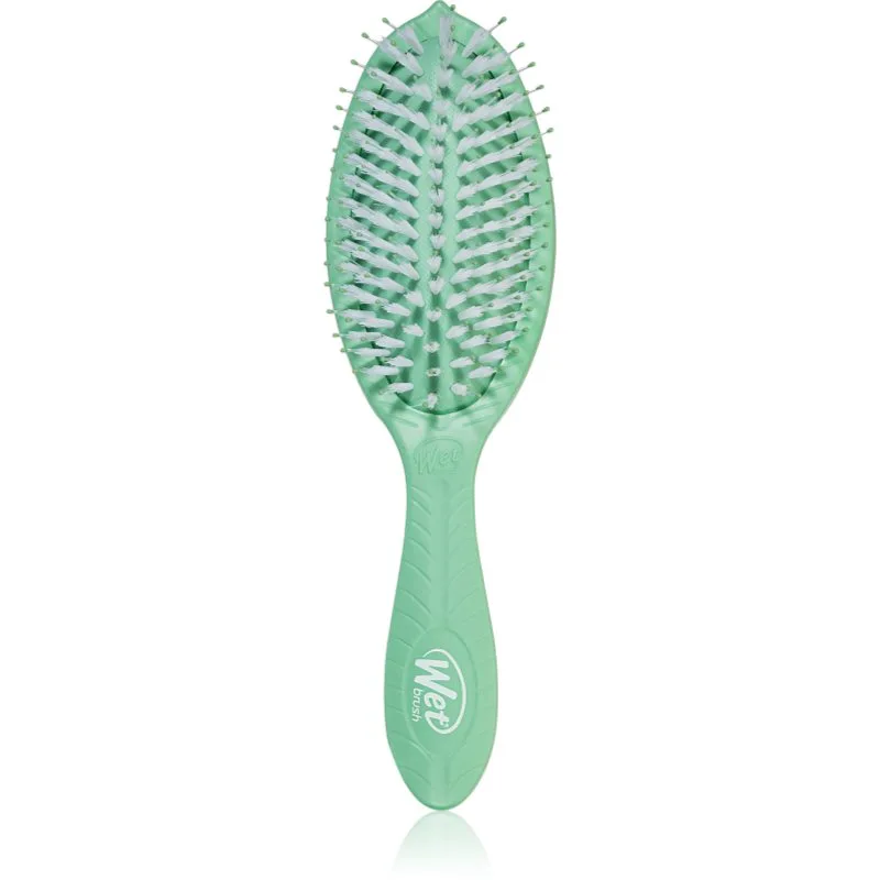 Wet Brush Go Green Treatment And Shine βούρτσα Για λάμψη και απαλότητα μαλλιών Tea Tree