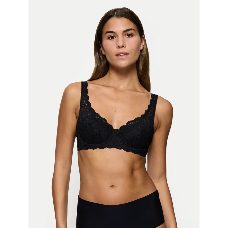 Triumph Σουτιέν με μπανέλα Amourette 10209584 Μαύρο