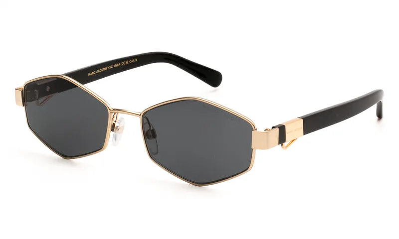 MARC JACOBS ΓΥΑΛΙΑ ΗΛΙΟΥ MARC JACOBS MARC 496/S & CHAIN J5GIR 5517 MARC 496/S & CHAIN Χρυσό