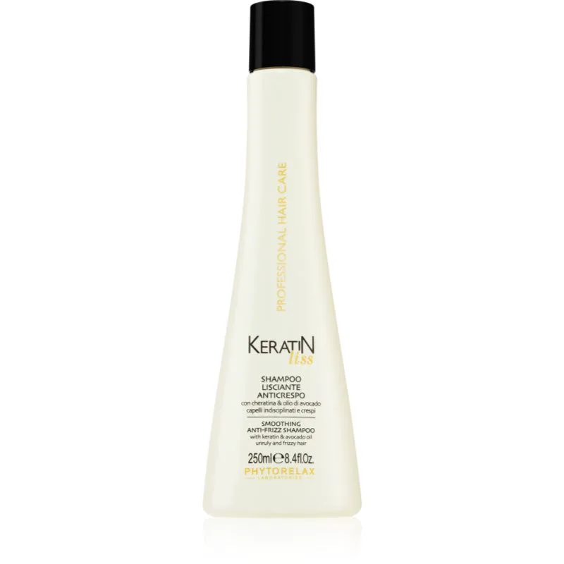 Phytorelax Laboratories Keratin Liss λειαντικό σαμπουάν για ατίθασα μαλλιά 250 ml