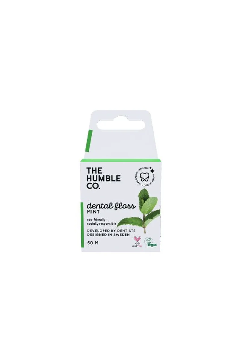 Οδοντικο Νημα Με Μεντα The Humble Co. Μονόχρωμο