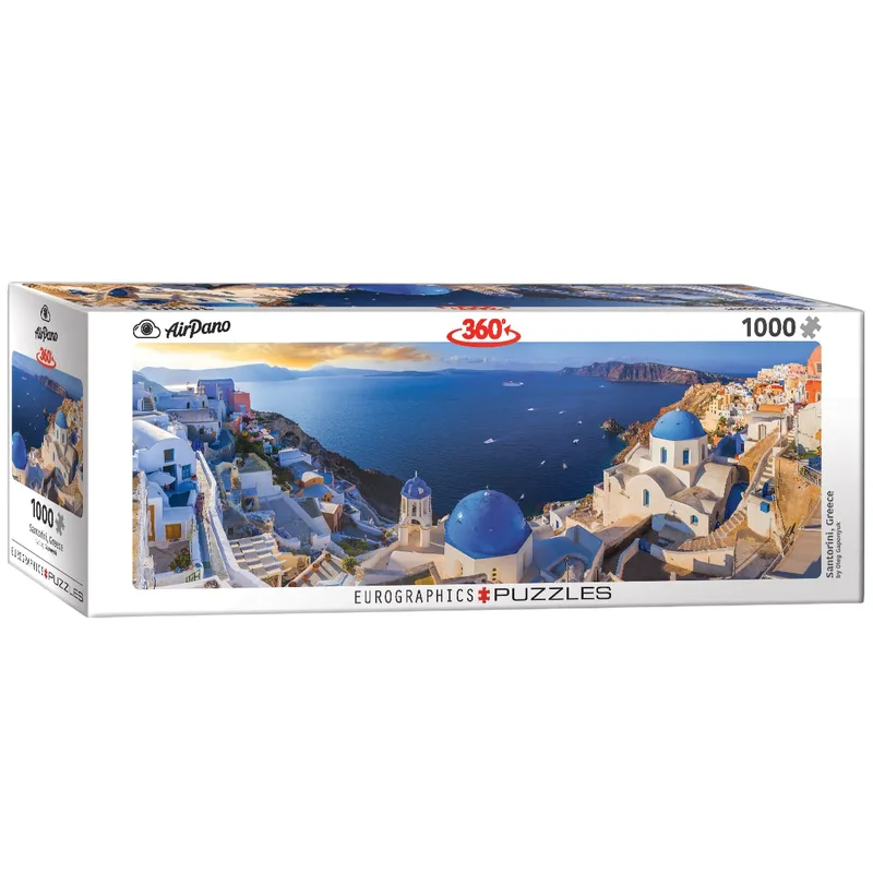 Puzzle 1000τμχ Santorini Greece - Panoramic Puzzles