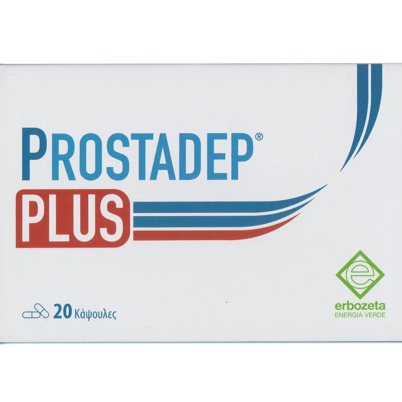 Erbozeta Prostadep Plus Συμπλήρωμα Διατροφής Εκχυλίσματος Saw Palmetto για την Καλή Λειτουργία του Προστάτη 20caps