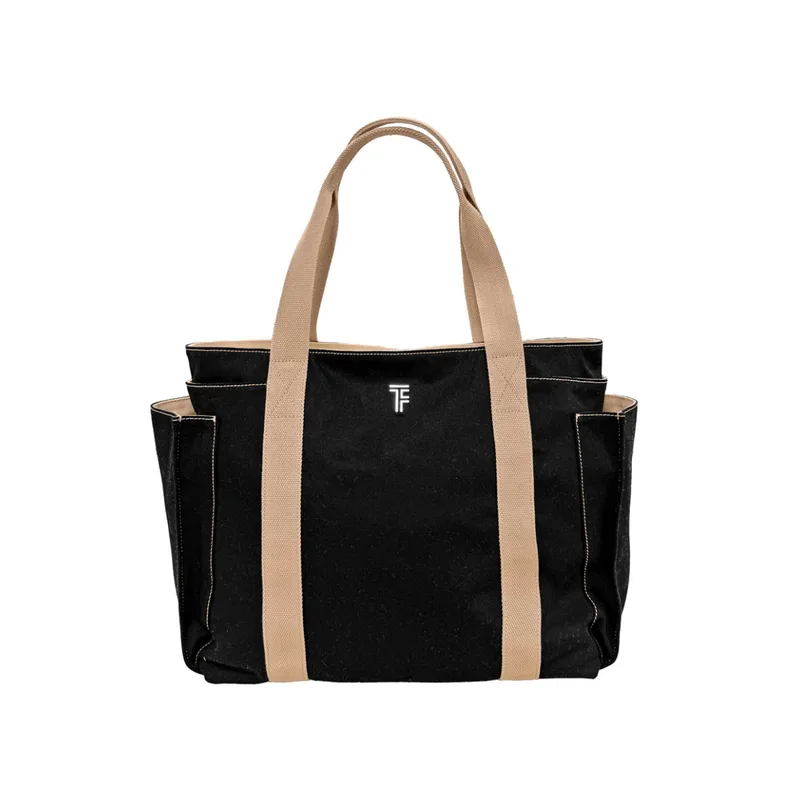 Τσάντα Θαλάσσης (47x20x36) Feel & Touch Cabo Black/Natural