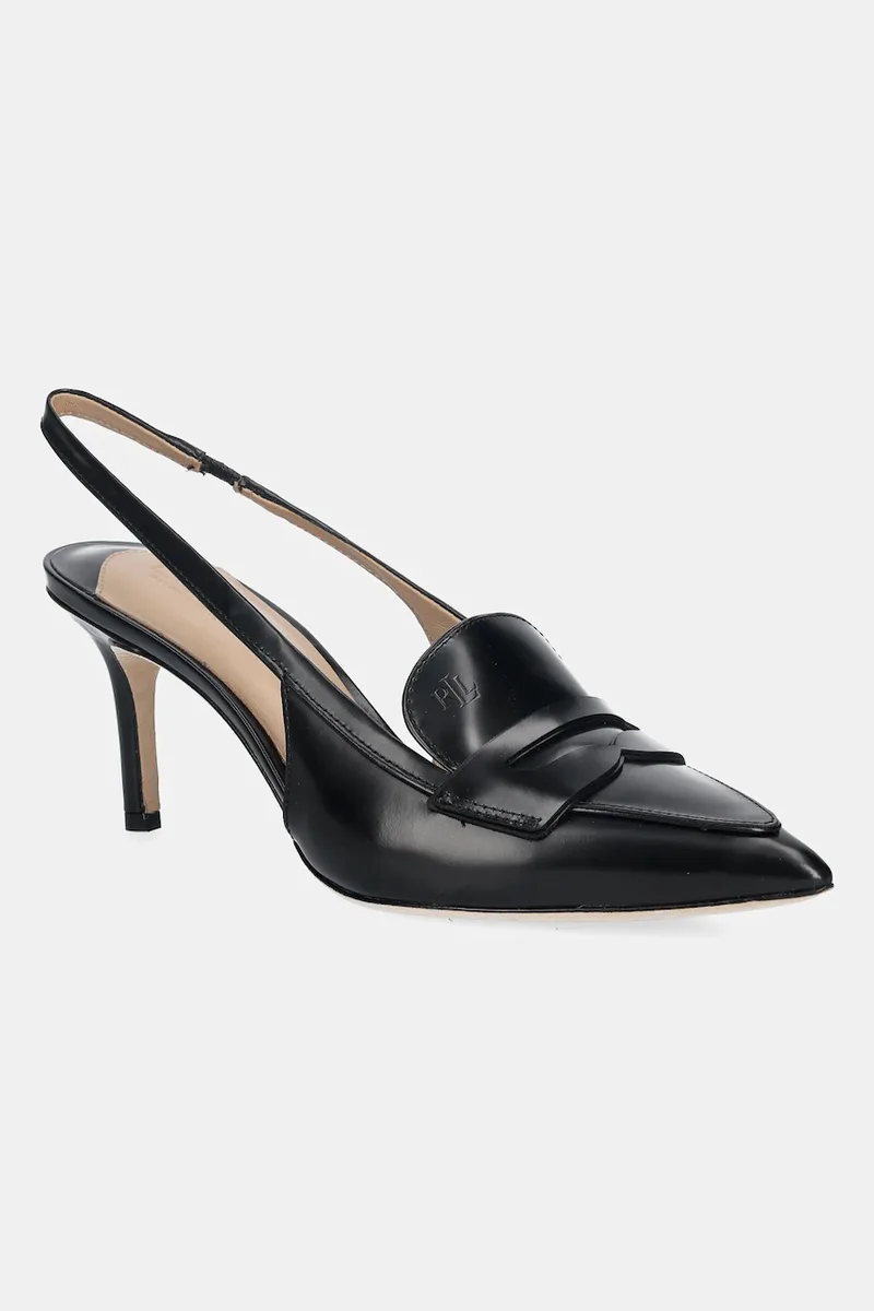 Δερμάτινες γόβες Lauren Ralph Lauren Khloe Lr Pmp