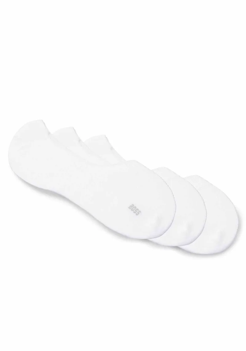 BOSS Κάλτσες 3P Invisible Socks - 50541442 100 White